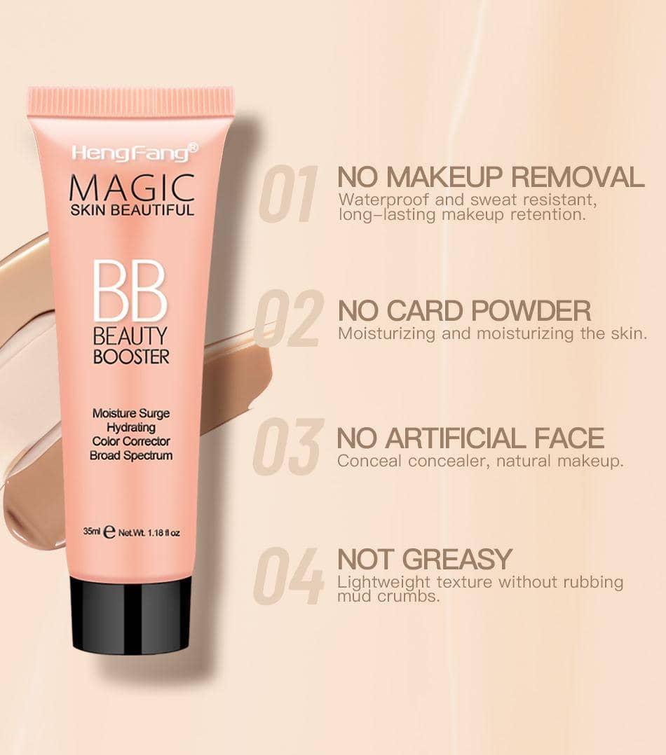 Shein - Moisturizing Bb Cream, Hydrating Color Corrector Liquid Foundation Breathable Foundation Concealer Cover Under Blemishes & Skin Discoloration - My Store