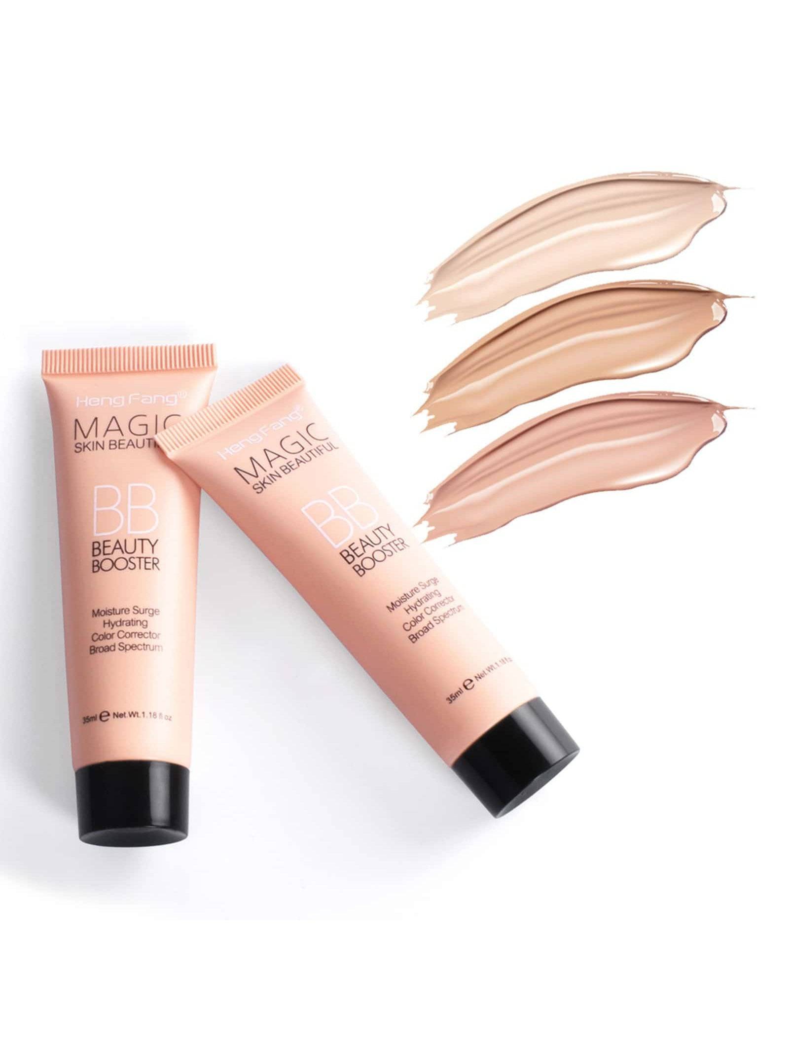 Shein - Moisturizing Bb Cream, Hydrating Color Corrector Liquid Foundation Breathable Foundation Concealer Cover Under Blemishes & Skin Discoloration - My Store