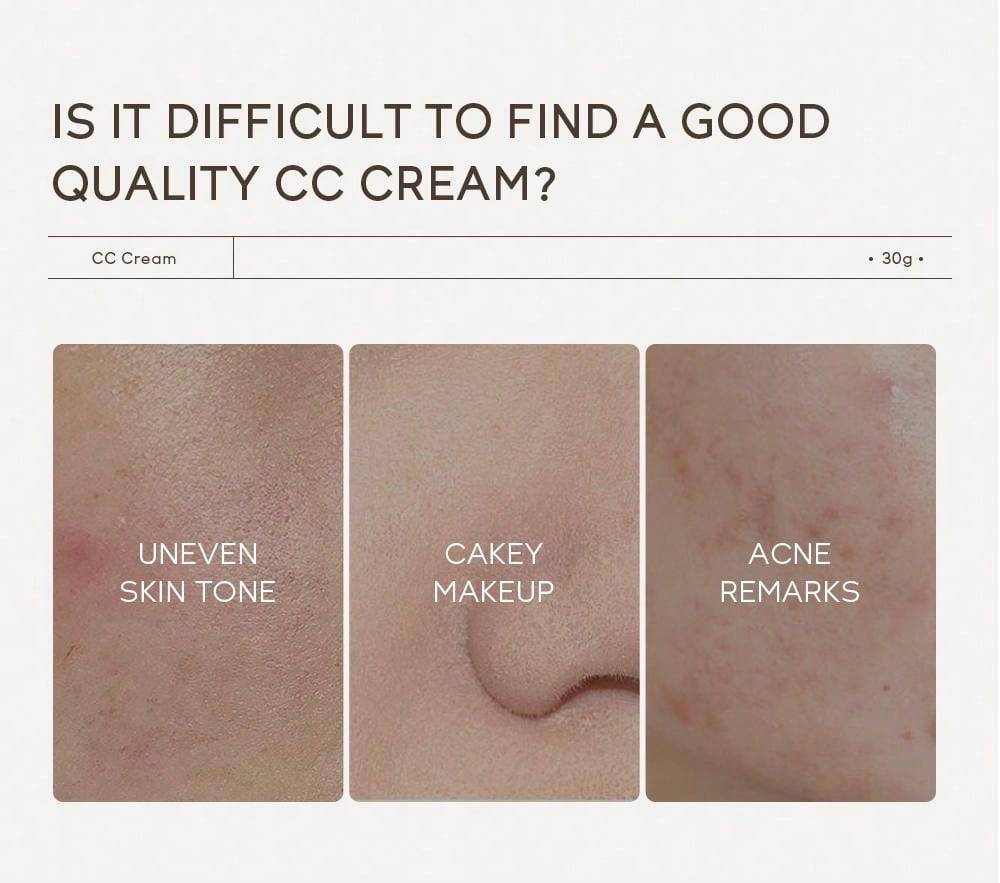 Shein - Moisturizing Liquid Foundation, 1Pc 30G Long-Wearing Waterproof Facial Makeup Product Long-Lasting Foundation Concealer - My Store