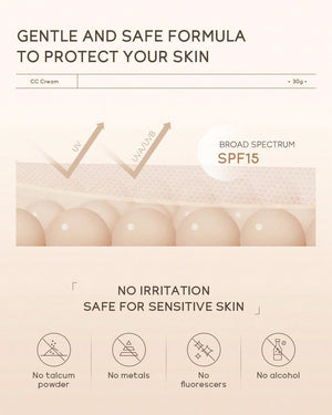 Shein - Moisturizing Liquid Foundation, 1Pc 30G Long-Wearing Waterproof Facial Makeup Product Long-Lasting Foundation Concealer - My Store