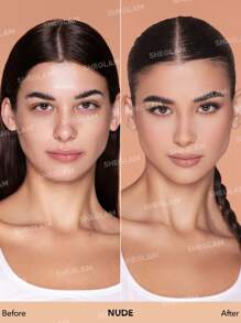 SHEGLAM - Complexion Pro Long Lasting Breathable Matte Foundation-Nude Matte Sweat-proof Foundation Oil Control Full Coverage Pore-less Concealer Waterproof Flawless - My Store