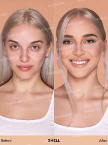 SHEGLAM - Complexion Pro Long Lasting Breathable Matte Foundation-Shell Matte Sweat-proof Foundation Oil Control Full Coverage Pore-less Concealer Waterproof Flawless - My Store
