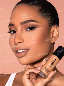 SHEGLAM - Complexion Pro Long Lasting Breathable Matte Foundation-Cashew Matte Sweat-proof Foundation Oil Control Full Coverage Pore-less Concealer Waterproof Flawless - My Store