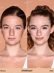 SHEGLAM - Complexion Pro Long Lasting Breathable Matte Foundation-Chantilly Matte Sweat-proof Foundation Oil Control Full Coverage Pore-less Concealer Waterproof Flawless - My Store