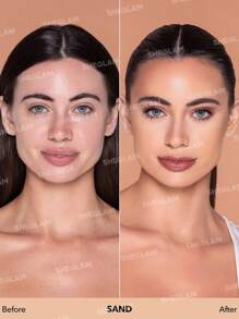 SHEGLAM - Complexion Pro Long Lasting Breathable Matte Foundation-Sand Matte Sweat-proof Foundation Oil Control Full Coverage Pore-less Concealer Waterproof Flawless - My Store