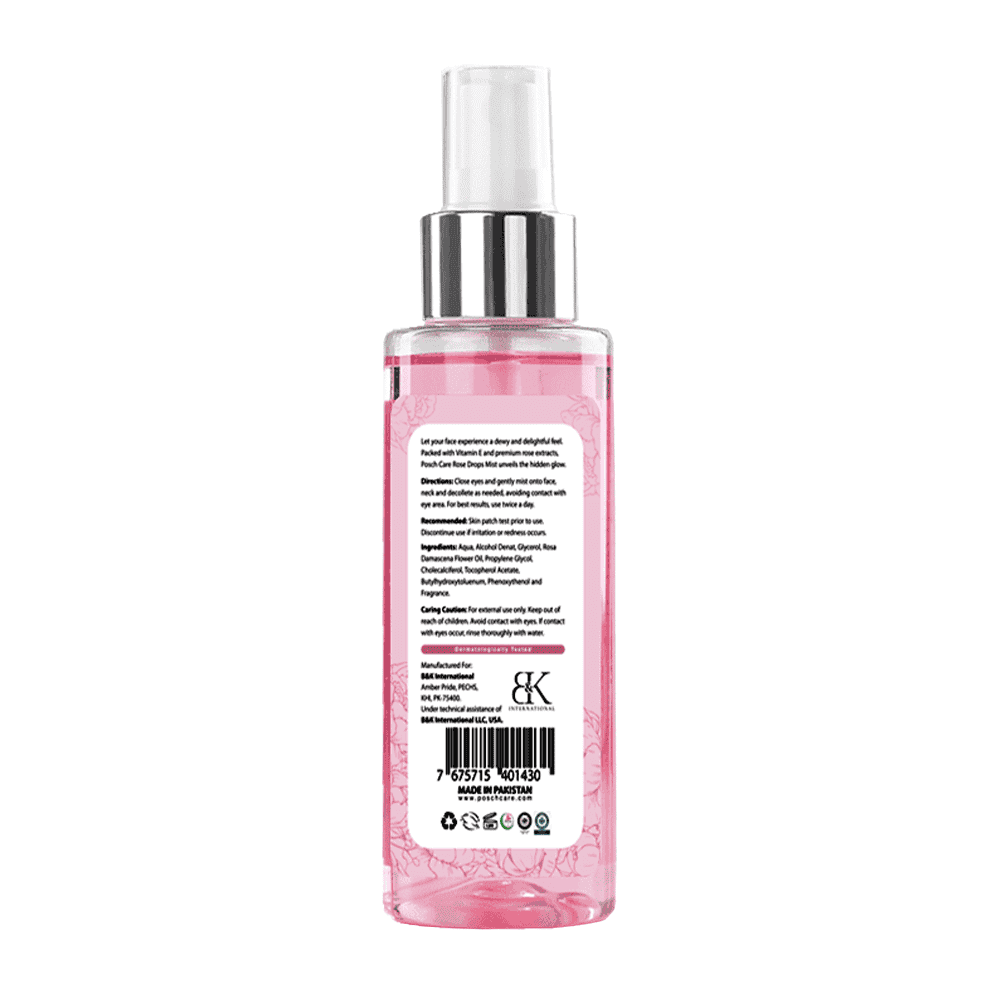 Posch - Rose Drops Face Mist 120ml