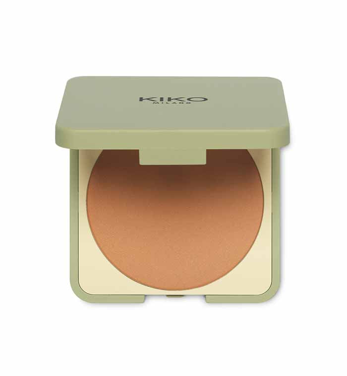 Kiko Milano- New Green Me Bronzer Compact Bronzer With A Matt Finish- 101 Sweet Honey