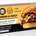 Btb & More Marinated Burger Patties Beef 4s