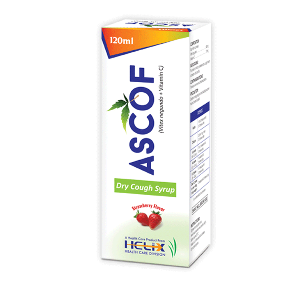 Ascof Dry Cough Syrup 120ml