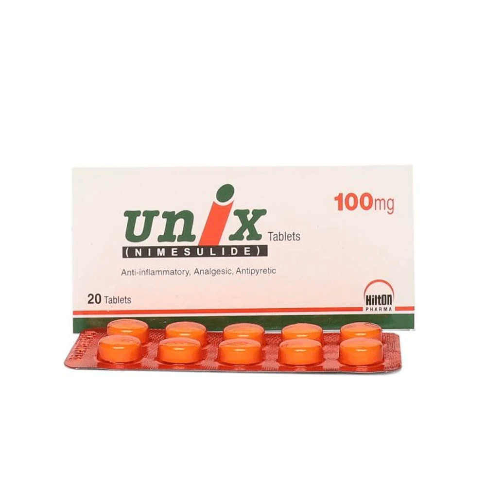 Unix 100mg Tab 10s Strip