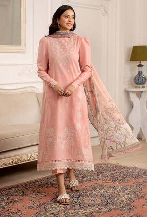 Inara By Humdum Stitched 3 Piece Emb Lawn Collection'2025-D-04