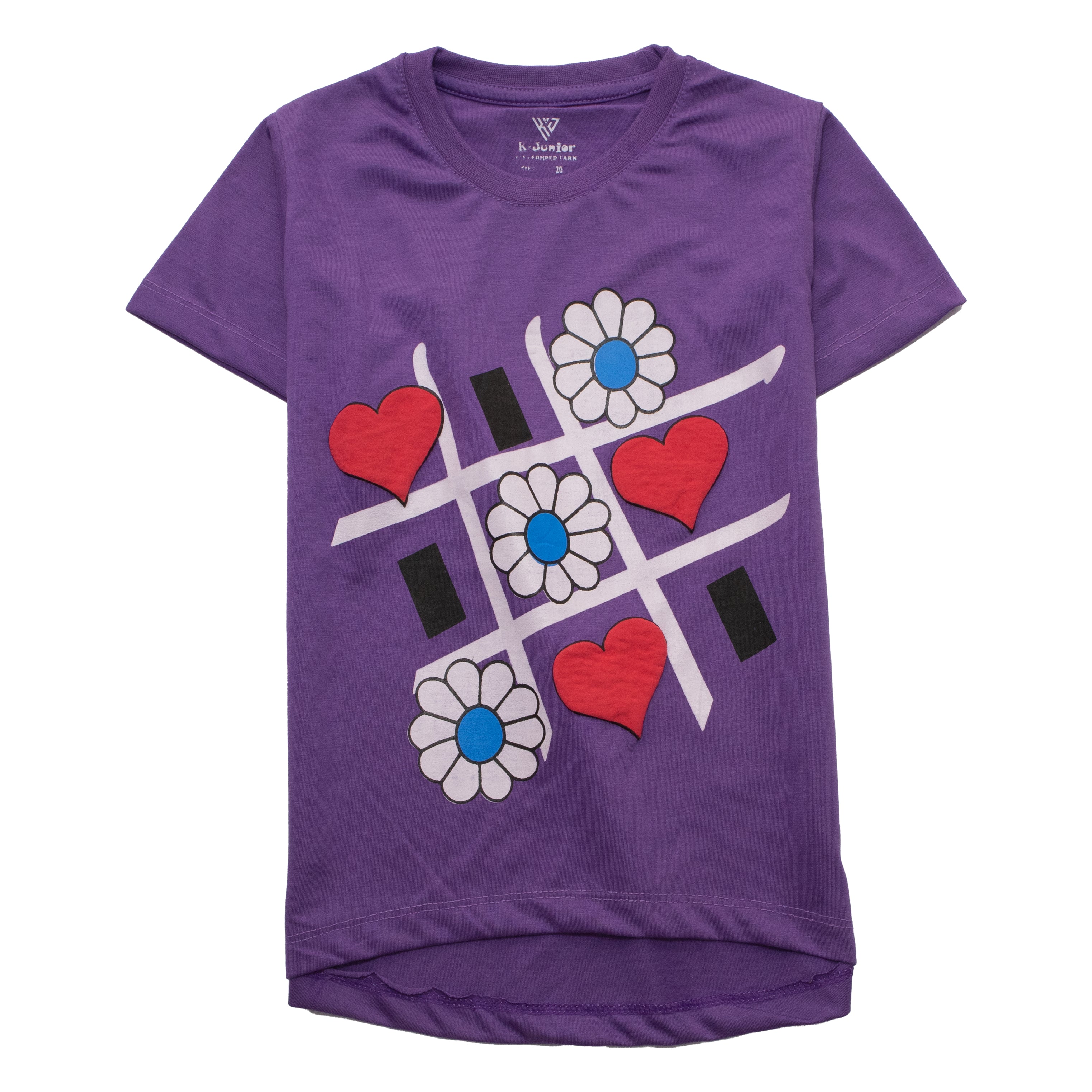 Kjunction Girls H/S t shirt code - (flower)