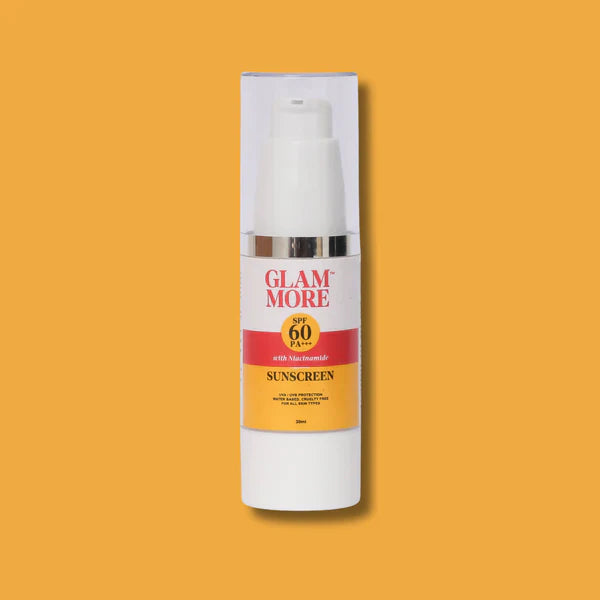 GlamMore - Sunscreen SPF 60 PA+++ With Niacinamide