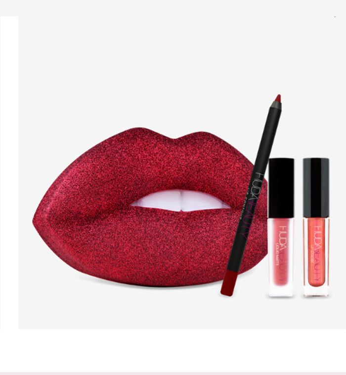 Huda Beauty Contour and Strobe Set Cheerleader & Saucey