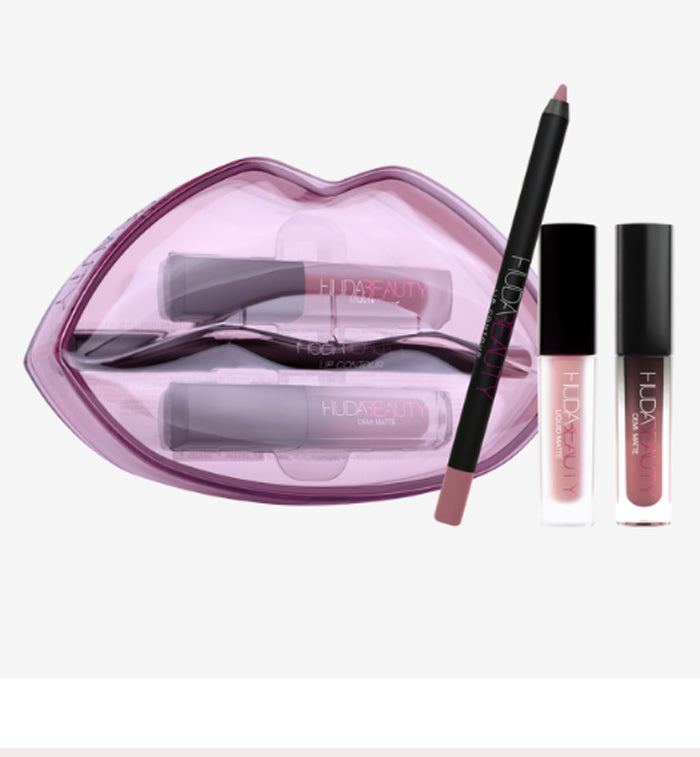 Huda Beauty Matte & Cream Lip Set Provocateur & Muse