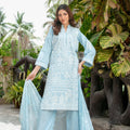 Hinza By Tawakkal Stitched 3 Piece Emb Jacquard Lawn Suit-D-1842