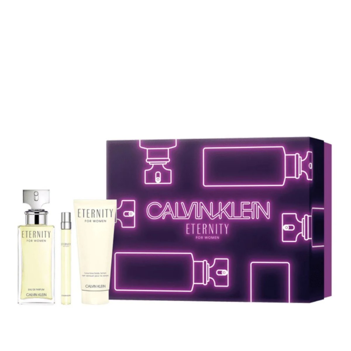 Calvin Klein Eternity for Women EDP 100Ml+EDP 10ML+Body Lotion 100Ml