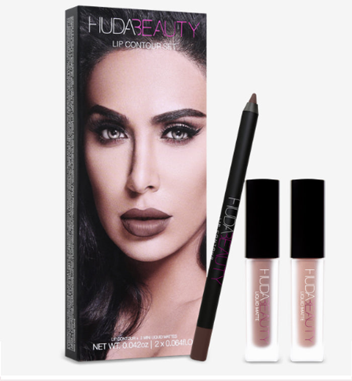 Huda Beauty Lip Contour Set Spice Girl & Venus