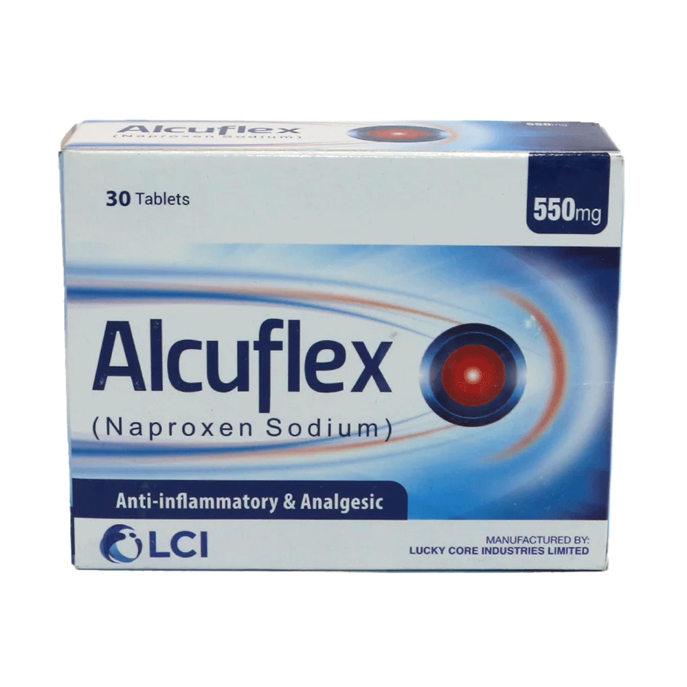 Alcuflex 550mg Tab 10s Strip