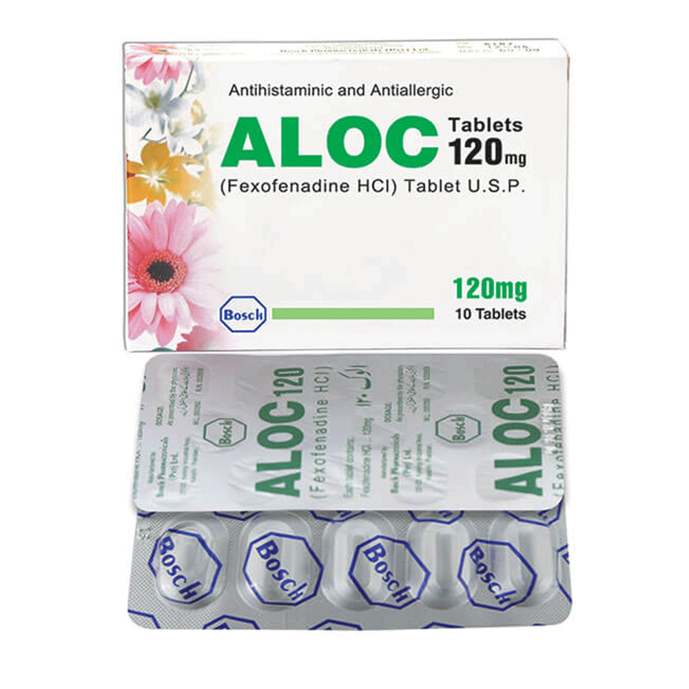 Aloc 120mg Tab 10s Box