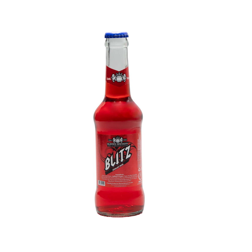Murree Brewery Blitz Stimulant Drink Bottle 250ml - Snapcart.pk