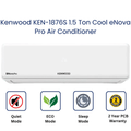 Kenwood Ac Non Inverter Only Cool 1.5 Ton e Nova Pro KEN-1876S
