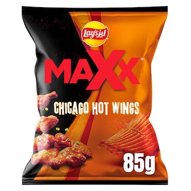 Lays Maxx Chicago Hot Wings Chips 85g