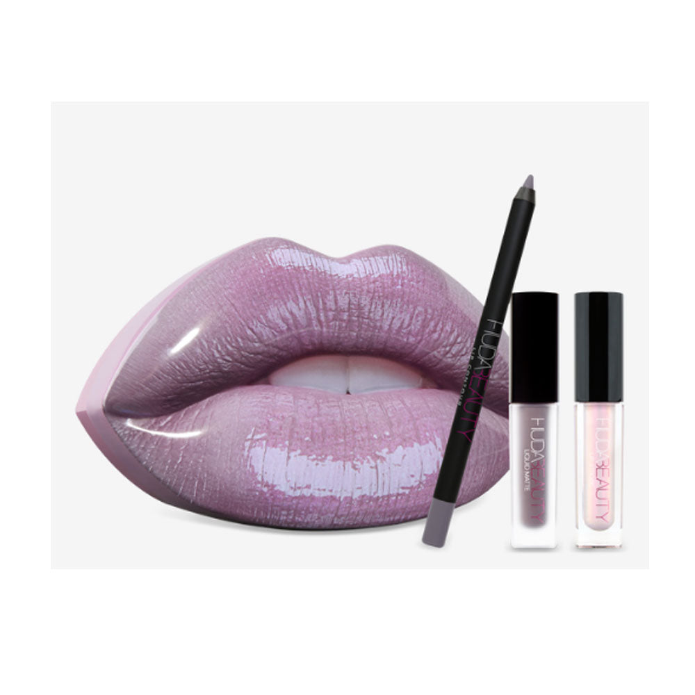 Huda Beauty Contour & Strobe Set Silver Fox & Enchanting