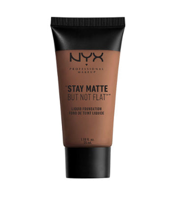 NYX Professional Makeup- Stay Matte but Not Flat Liquid Foundation, SMF 19 Cocoa