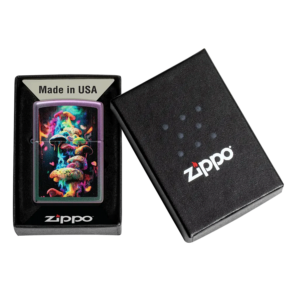 Zippo Mushrooms Design Lighter 48929