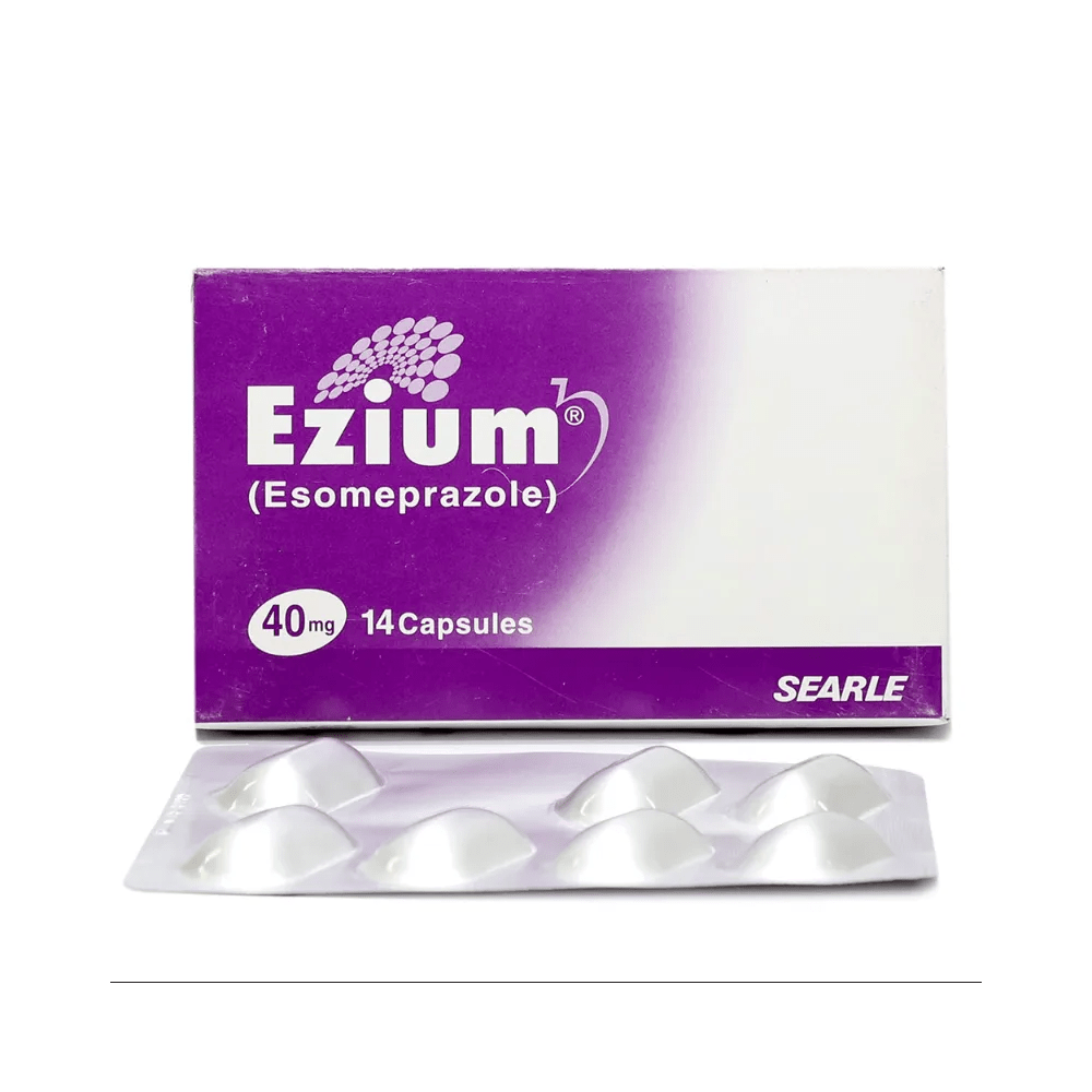 Ezium 40mg Cap 7s Strip