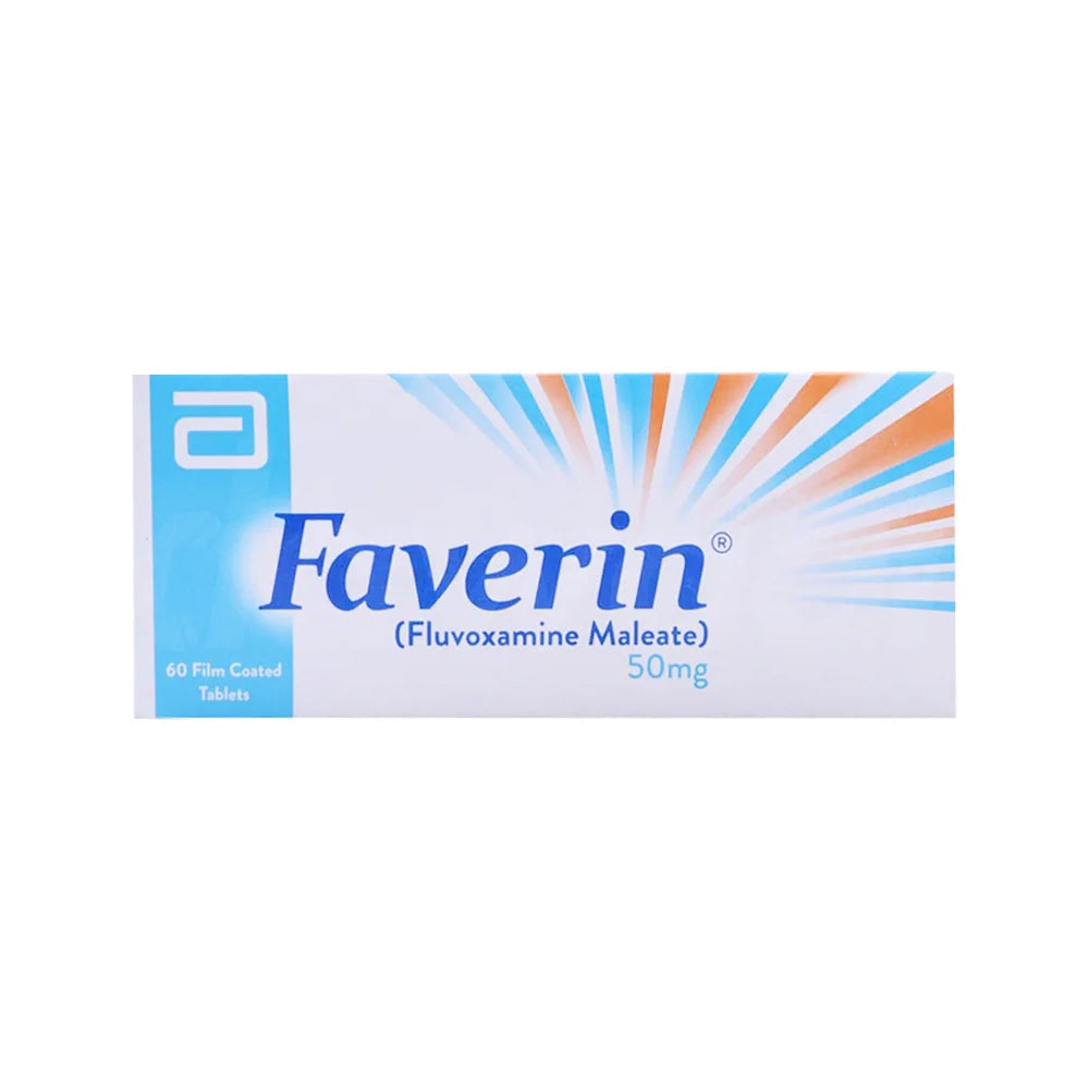 Faverin 50mg Tab 10s Strip - Snapcart.pk