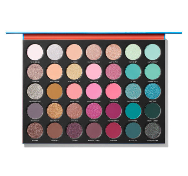 Morphe 35S Sweet Oasis Artistry Eyeshadow Palette
