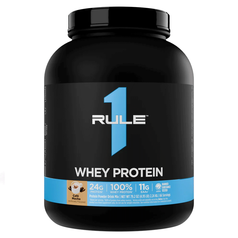 RULE 1 Whey Protein Cofe Mocha Flav 4.95Lb 2.24Kg