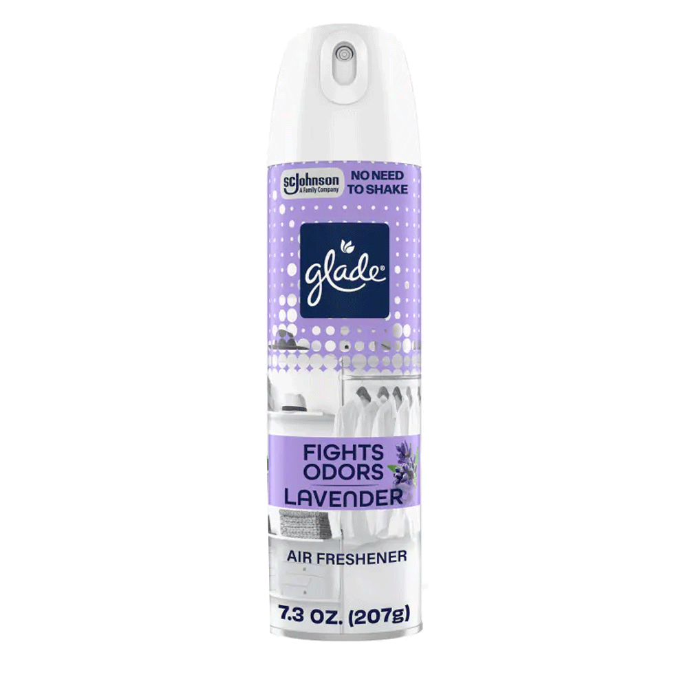 Glade Fights Odors Lavender Air Freshener 207g