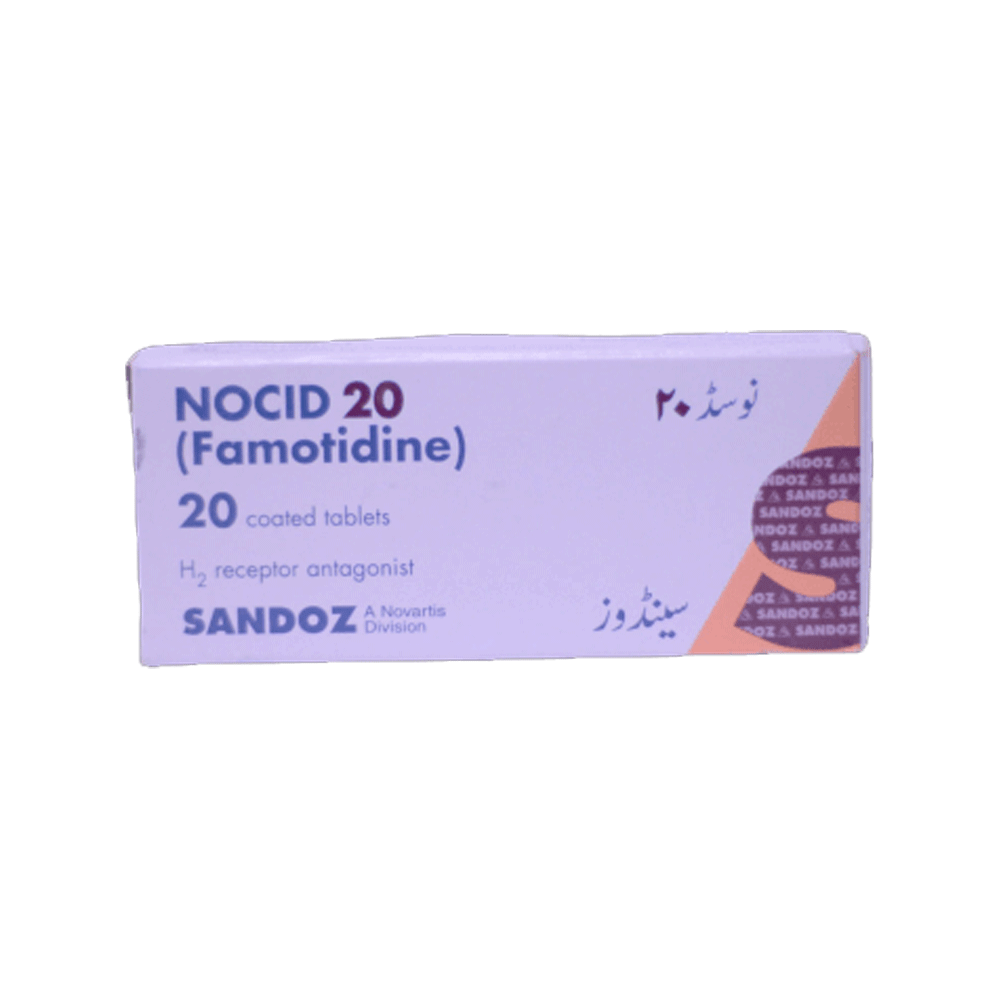 Nocid 20mg Tab 10s Strip