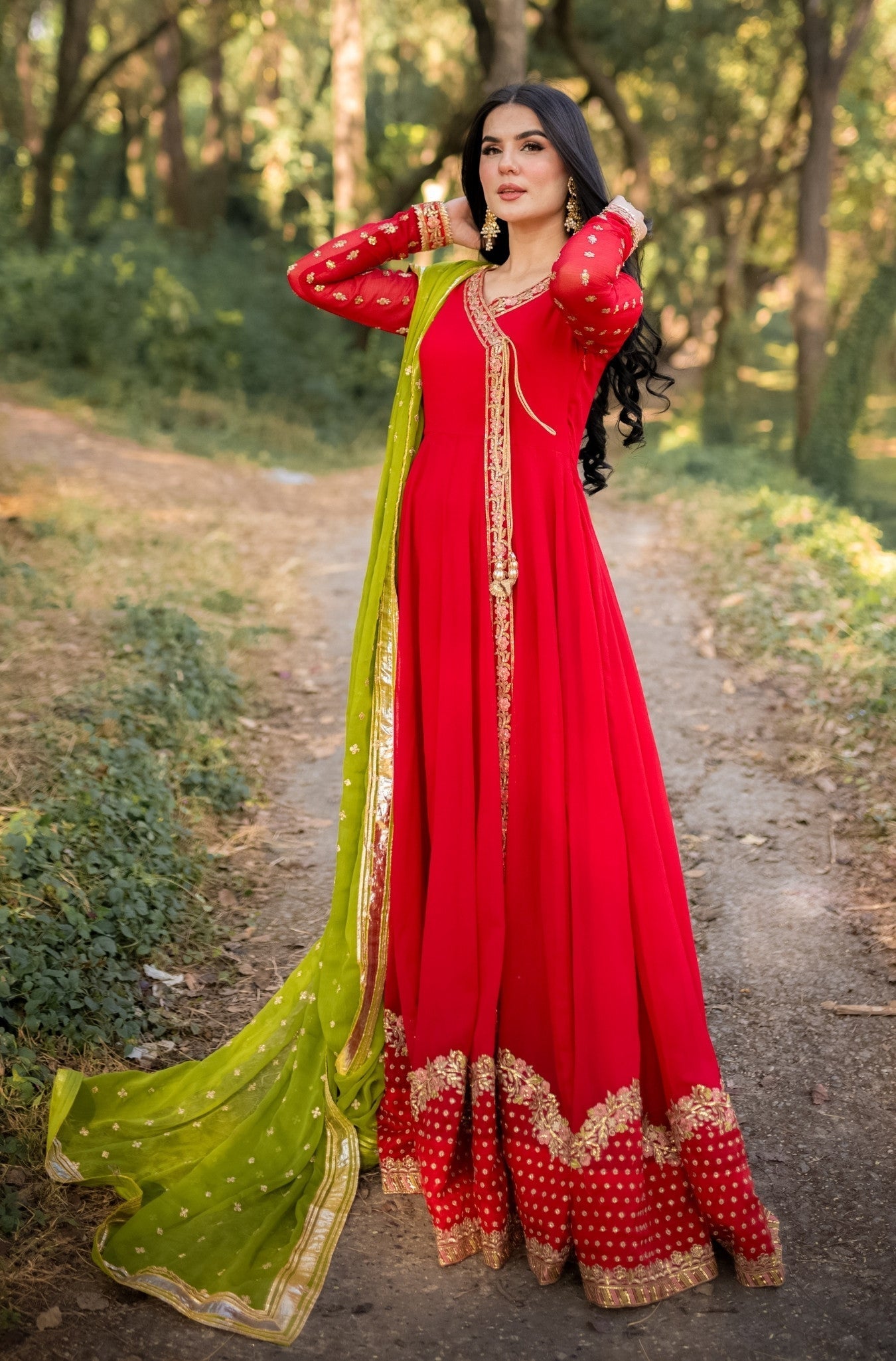 Kalidaar Frocks By Asma & Sidra Stitched Formals Suit-Nimrah Shah