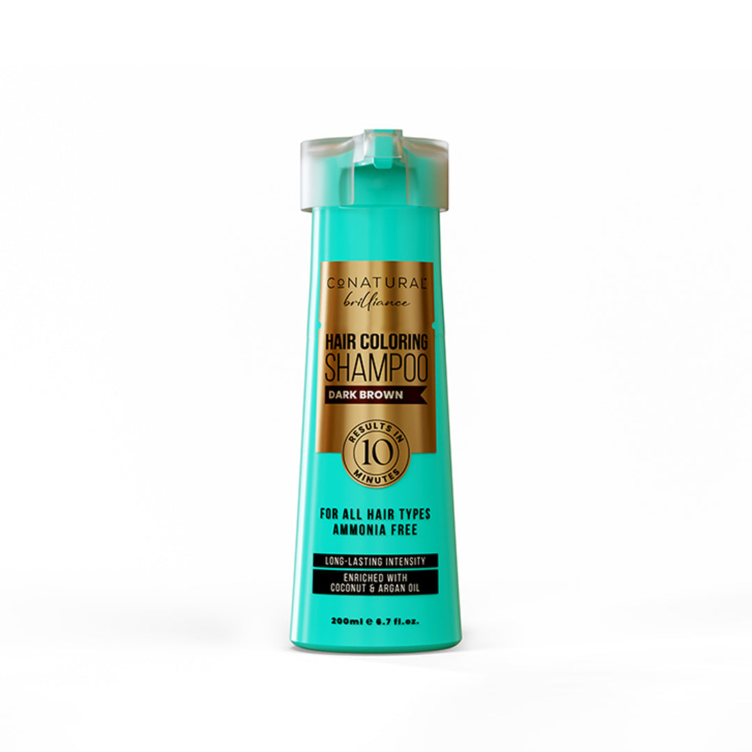 Conatural - Hair Coloring Shampoo - Dark Brown
