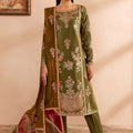 Rangrez By Emaan Adeel Stitched 3 Piece Luxury Winter Suit-Riwaaz