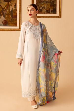 Fusion Festive 24 By Mannat Clothing Stitched Collection-Tusk