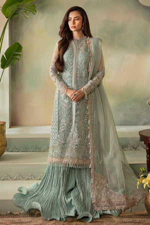 Elena By Meeral Unstitched 3 Piece Wedding Formals Collection'2025-IRIS