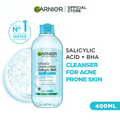 Garnier Salicylic + BHA Micellar Cleansing Water for Acne Prone Skin - 400Ml