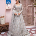 Mehernaaz By Gulaal Unstitched 3 Piece Bridal Couture Collection'2021-Nur B-09 (Without Veil)