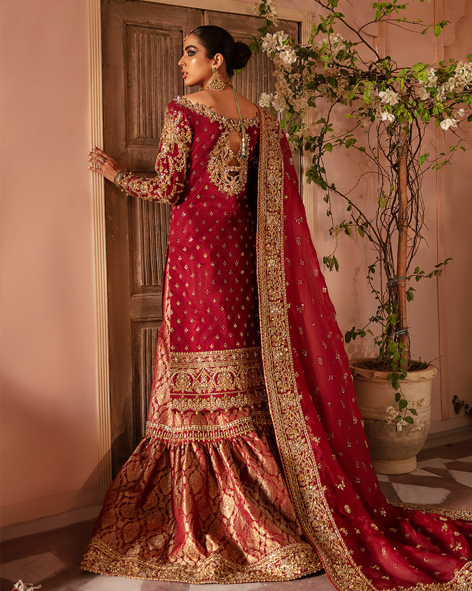 Mehernaaz By Gulaal Unstitched 3 Piece Bridal Couture Collection'2021-Azrah B-12