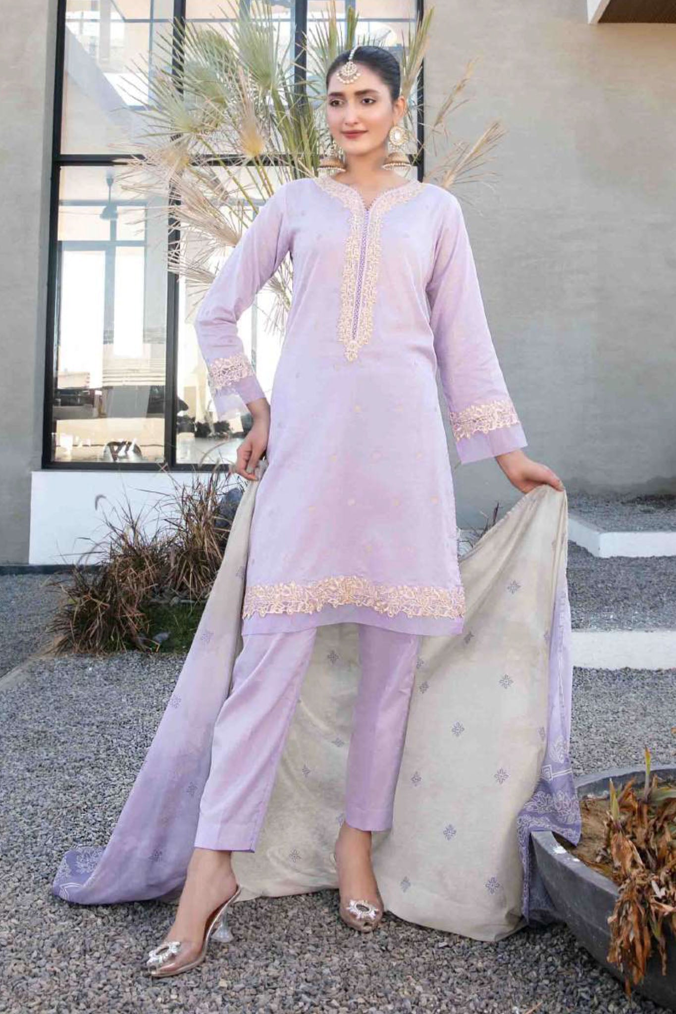 Calafia By Tawakkal Stitched 3 Piece Emb Lawn Collection-D-3147