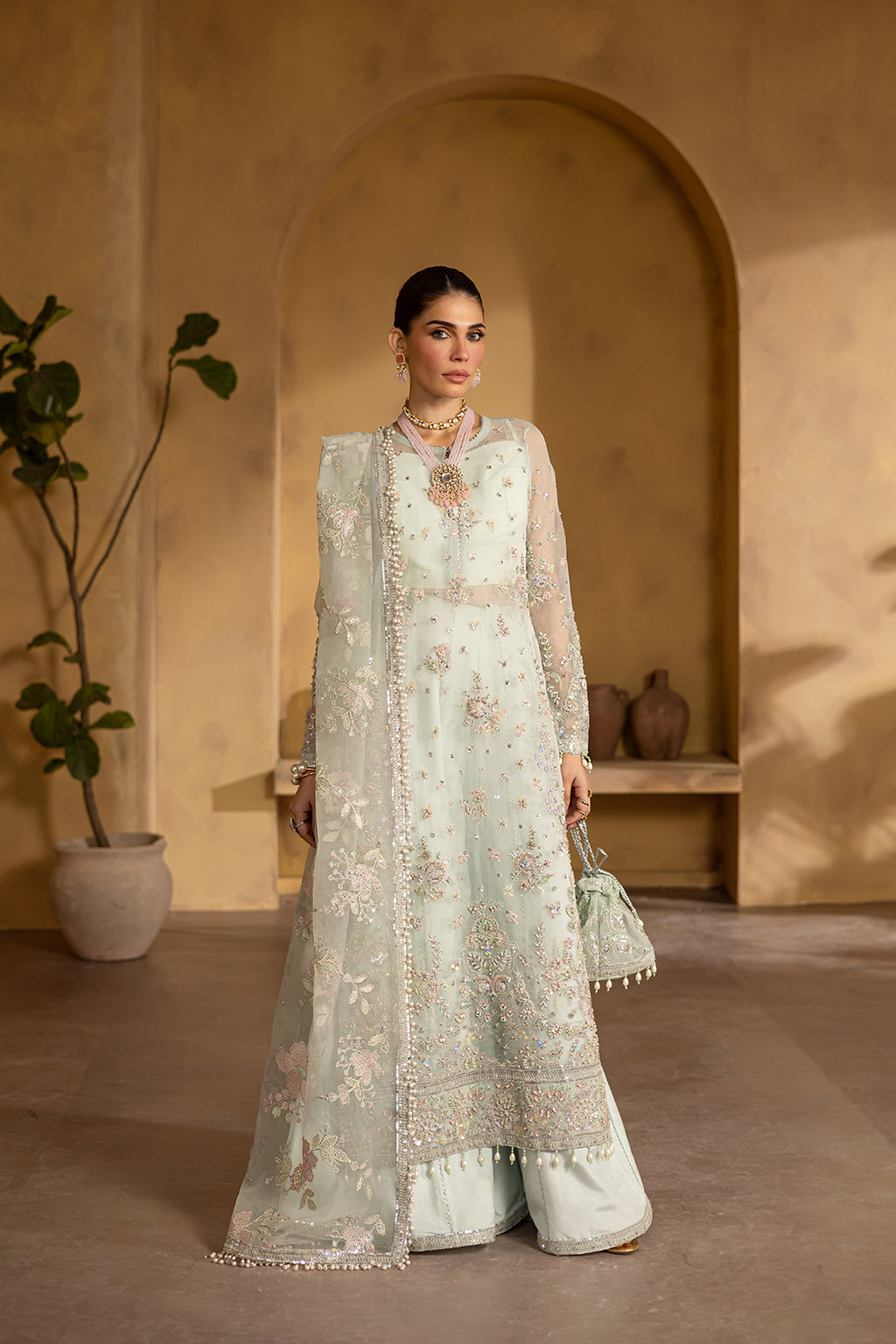 Regalia By Emaan Adeel Unstitched 3 Piece Formals Suit-CELESTIA