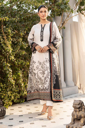 Elaheh By Mbasics Maria B Unstitched 3 Piece Printed Lawn Vol-01 Collection-MB-05