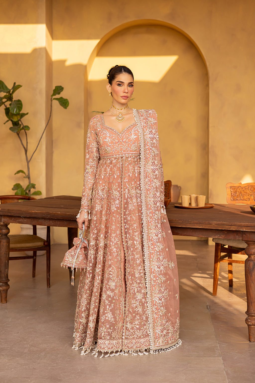 Regalia By Emaan Adeel Unstitched 3 Piece Formals Suit-MISTRAL