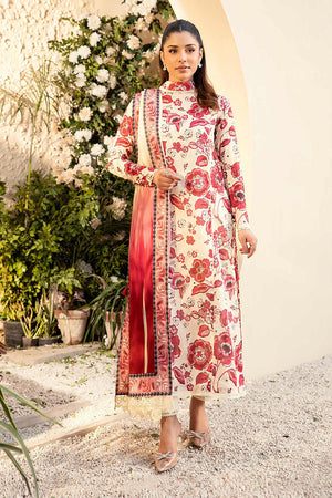 Elaheh By Mbasics Maria B Unstitched 3 Piece Printed Lawn Vol-01 Collection-MB-03
