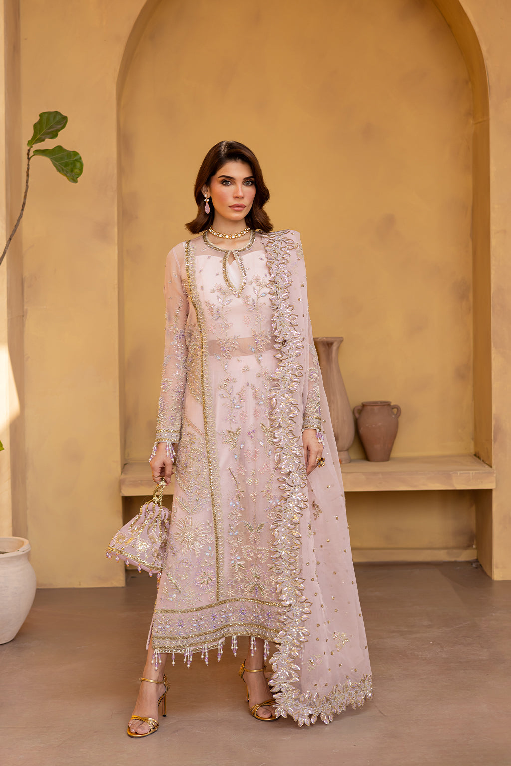 Regalia By Emaan Adeel Unstitched 3 Piece Formals Suit-VELOURA